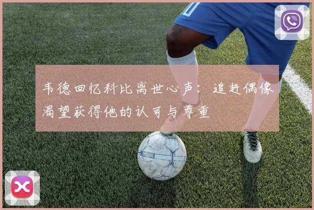 韦德回忆科比离世心声：追赶偶像渴望获得他的认可与尊重