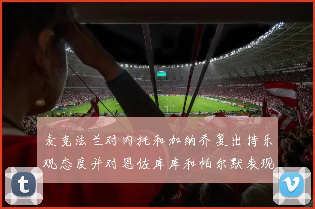 麦克法兰对内托和加纳乔复出持乐观态度并对恩佐库库和帕尔默表现表示满意